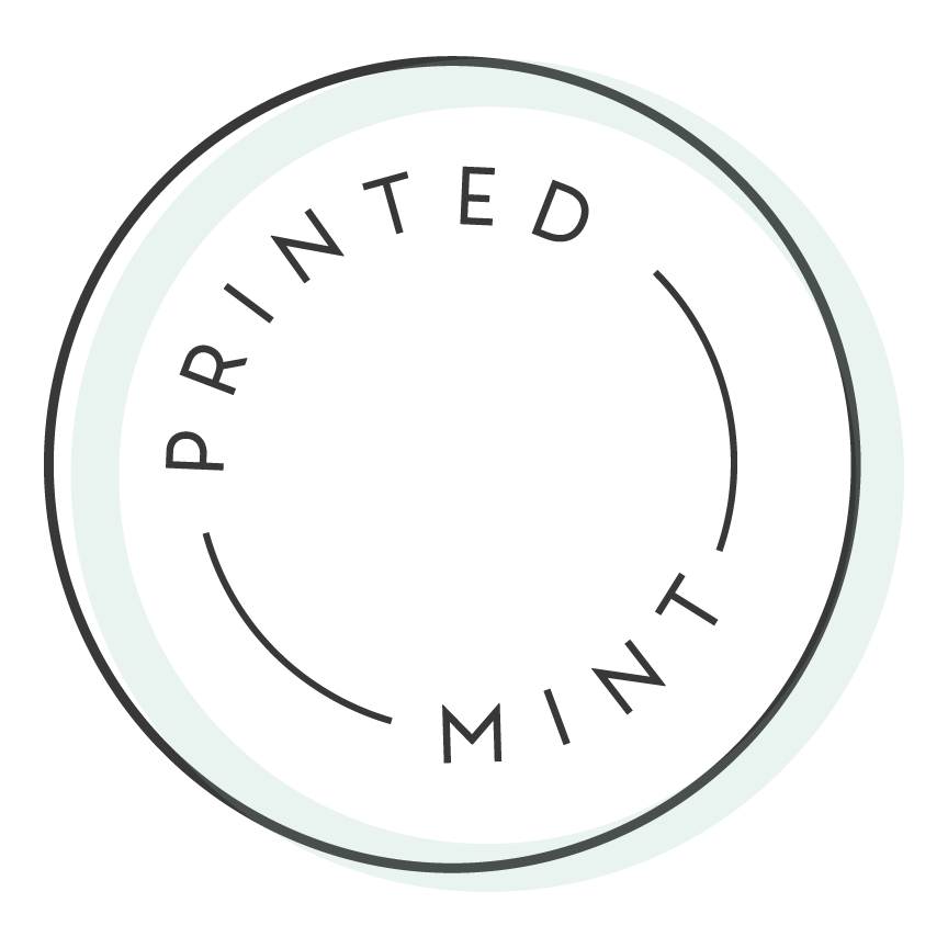 The Printed Mint seal