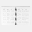 Planner Hardcover Spiral 8.5 x 11