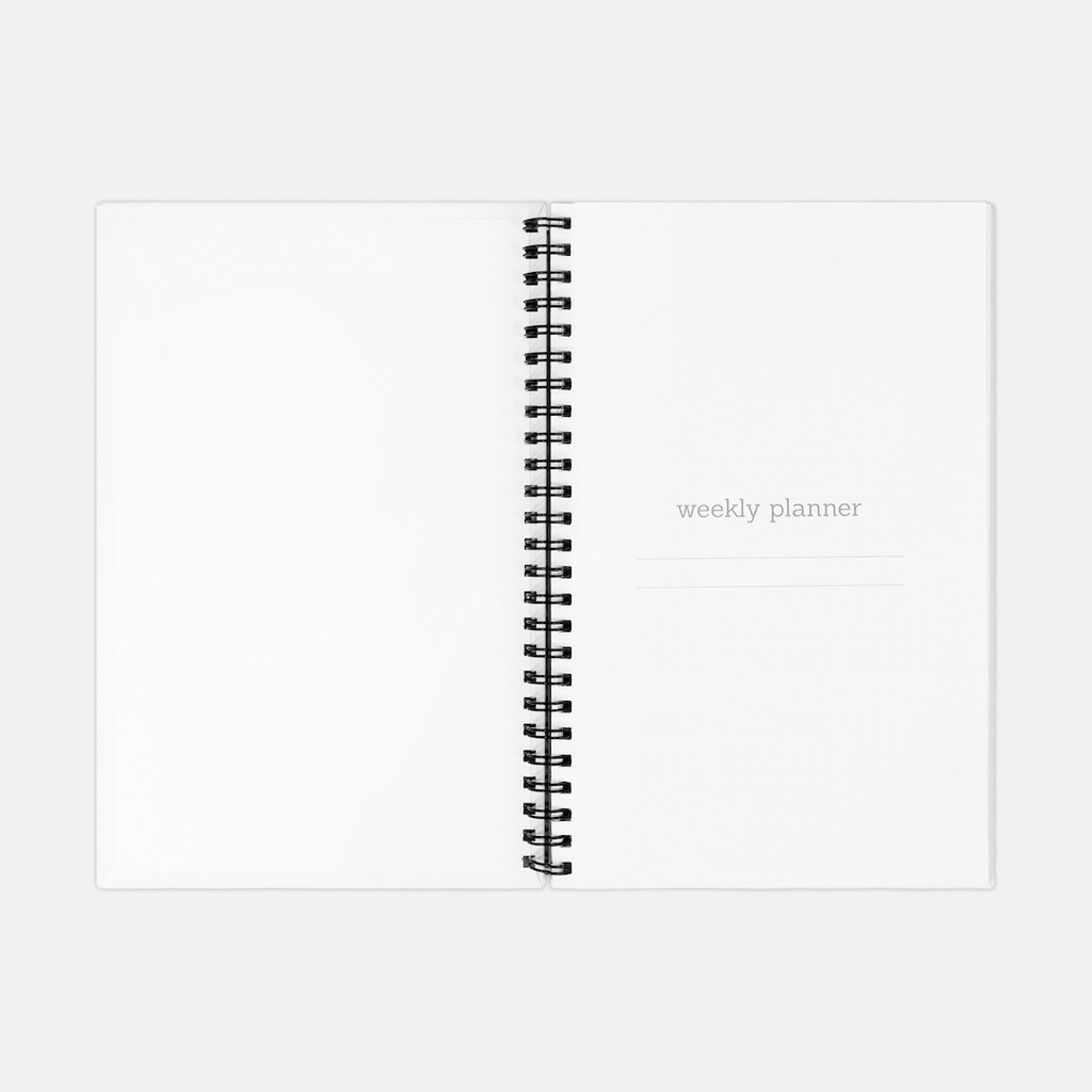 Planner Hardcover Spiral 5.5 x 8.5