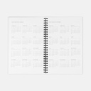 Planner Hardcover Spiral 5.5 x 8.5