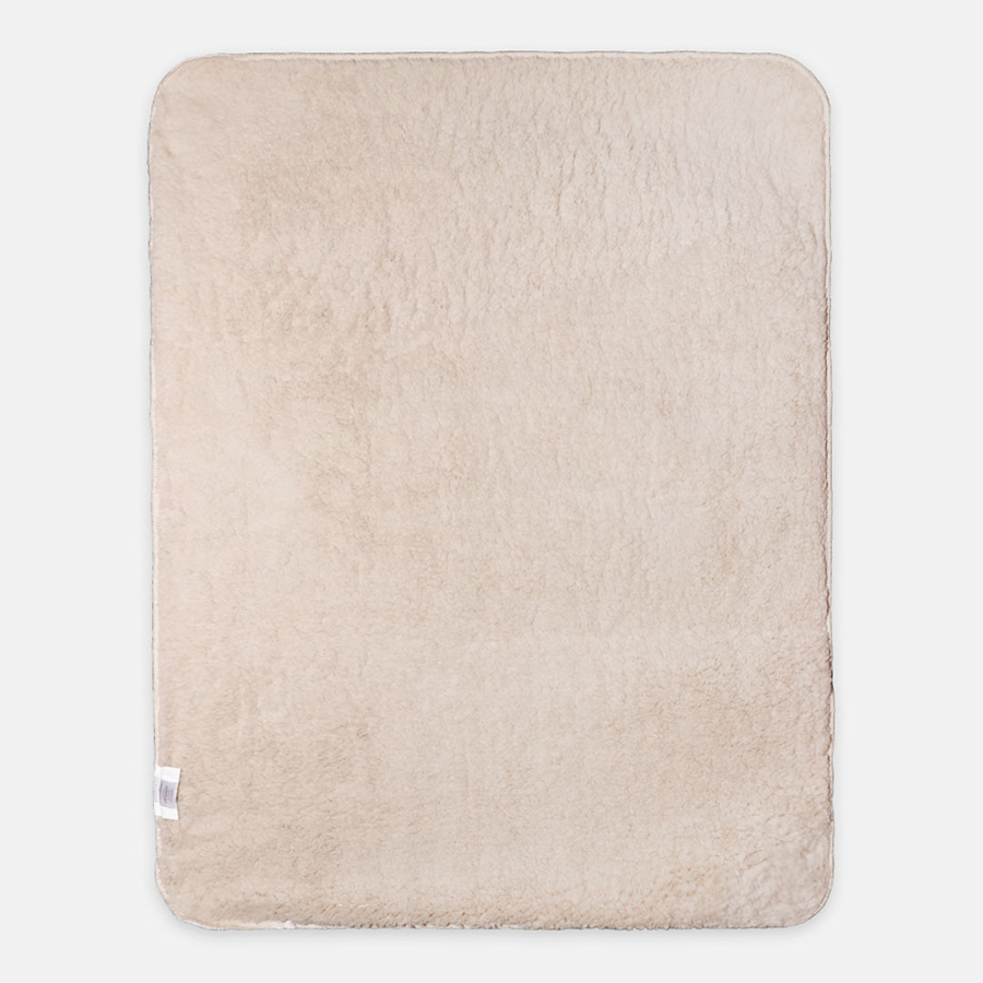 Sherpa Blanket - 60" x 80"(SAND)