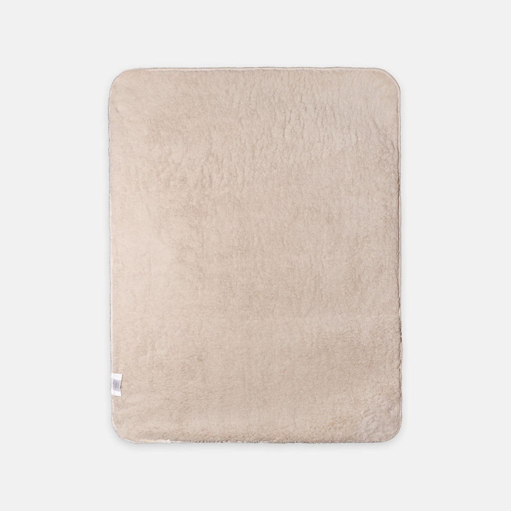 Sherpa Blanket - 30" x 40"(SAND)