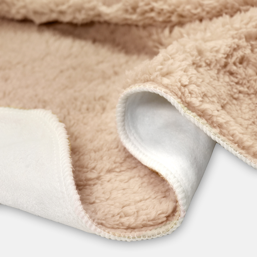 Sherpa Blanket - 30" x 40"(SAND)