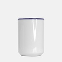 Mug Deluxe 15oz. (Dark Blue + White)