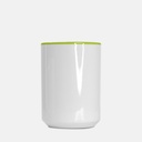 Mug Deluxe 15oz. (Green + White)