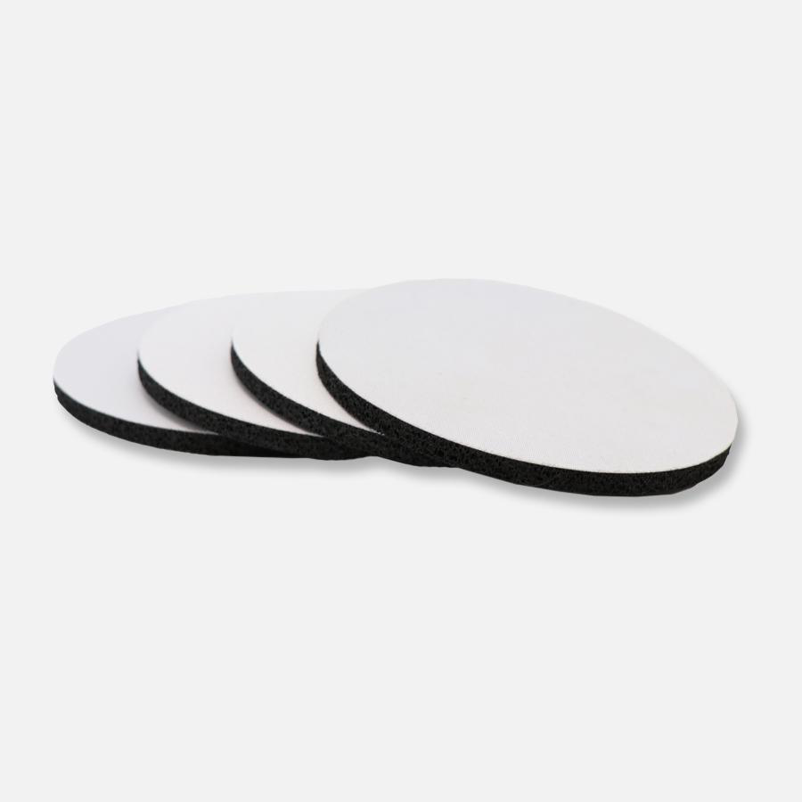 Coaster Neoprene Back (Round) 4PK