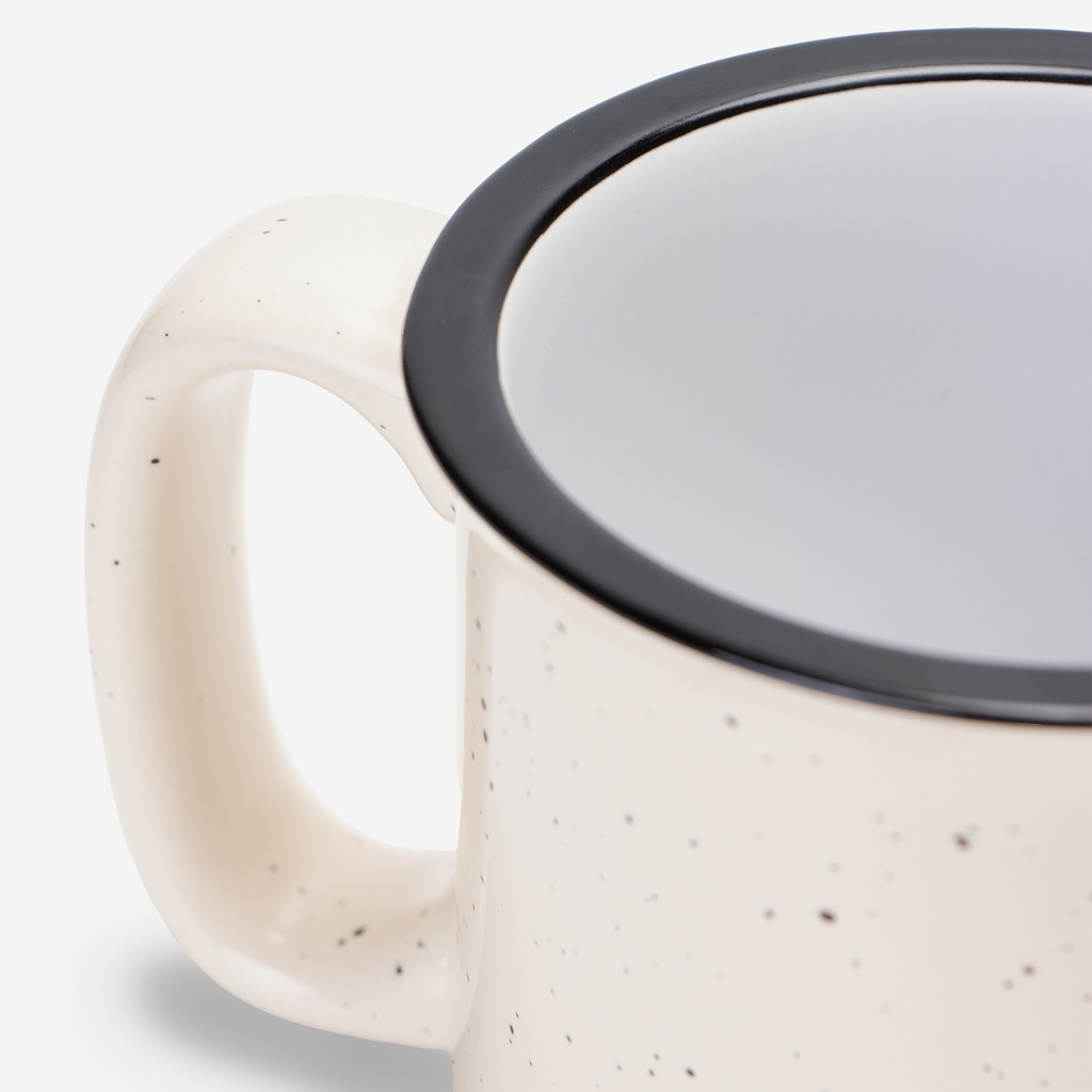 Ceramic Camp Mug Speckled 13oz