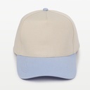Two-Tone 5 Panel Baseball Cap