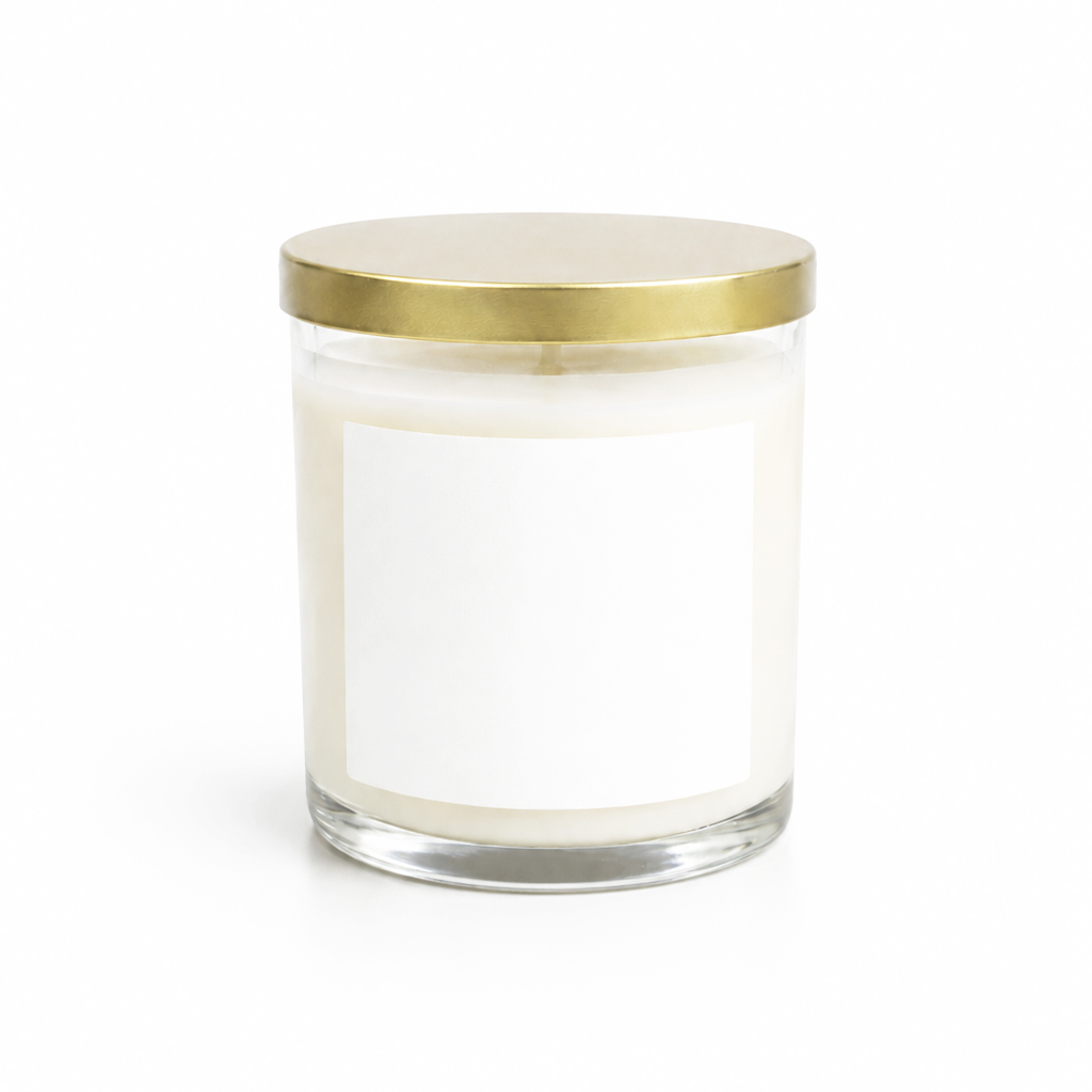 Straight-Sided Clear Glass Candle 12.5oz - Libbey 2917