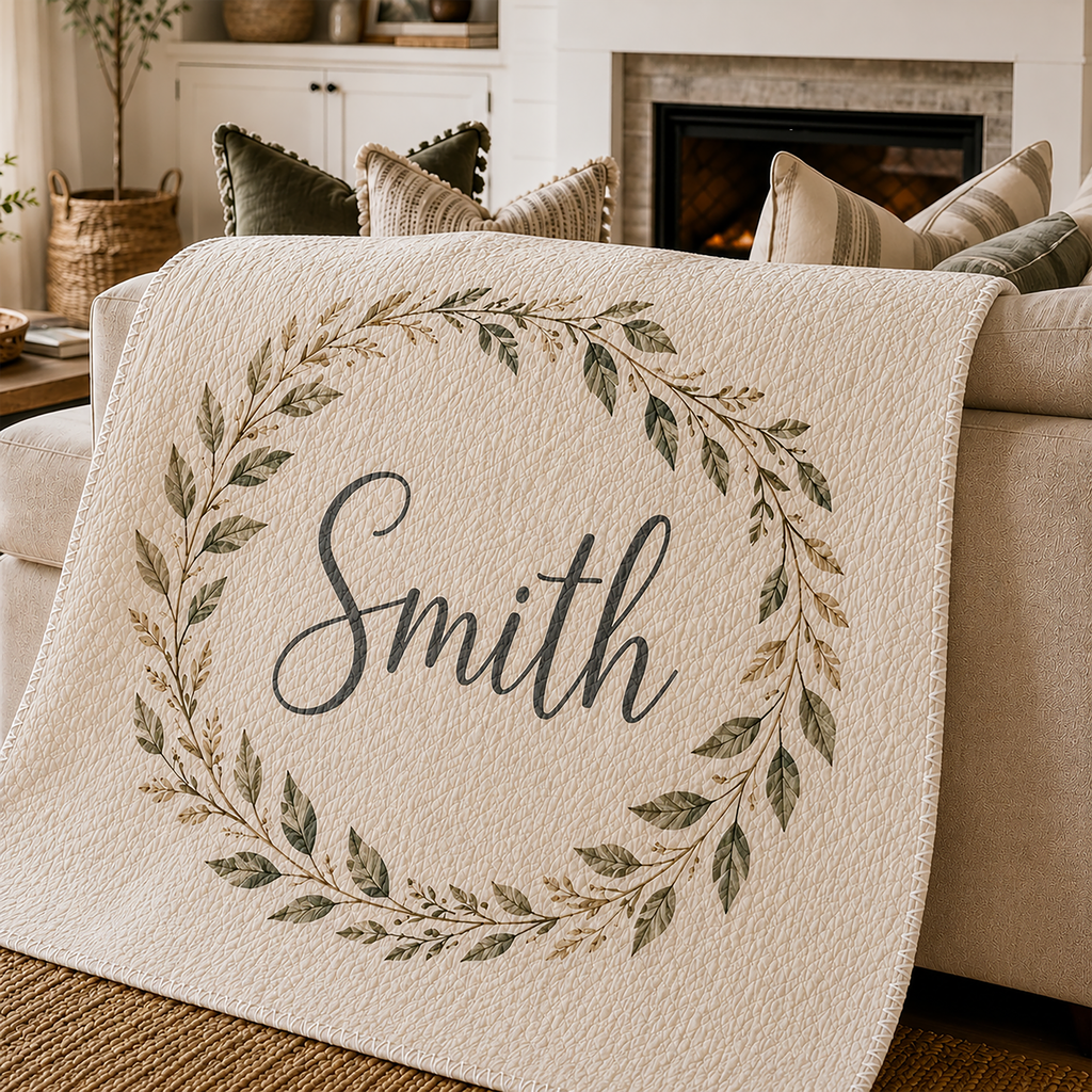 Quilted Blanket - 50" x 60"