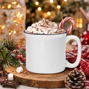 Ceramic Camp Mug White 13oz