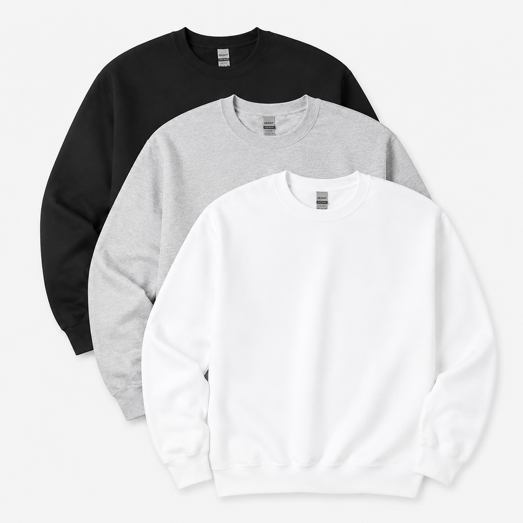 DTF Unisex Crew Neck Sweatshirt Gildan 18000