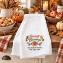Tea Towel Flour Sack, (Embroidery)