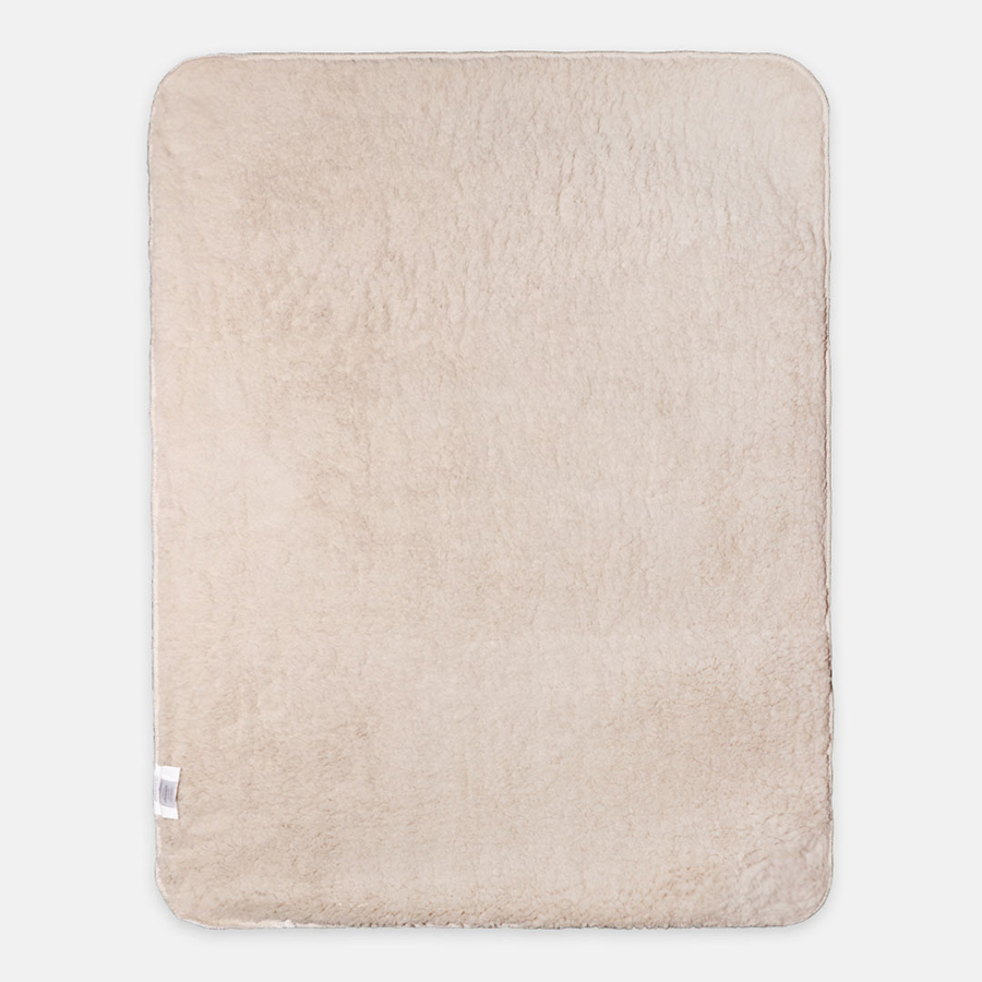 Sherpa Blanket - 60&quot; x 80&quot;(SAND)