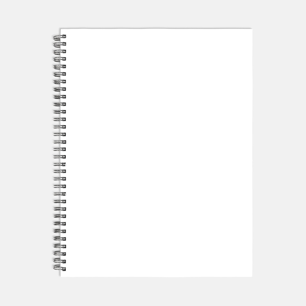 Notebook Softcover Spiral 8.5 x 11