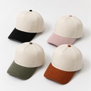 Corduroy Brim 5 Panel Baseball Cap