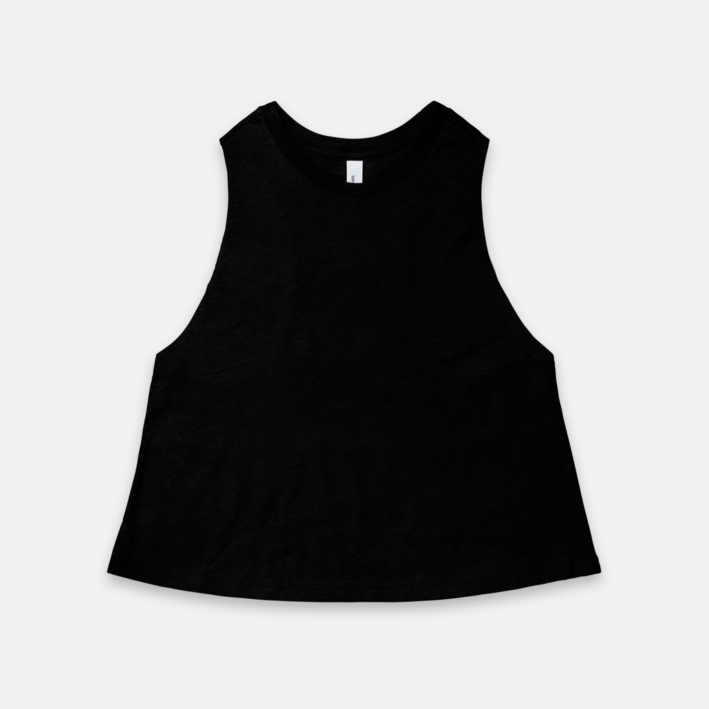 Bella Canvas Racerback Cropped Tank 6682 (DTF)