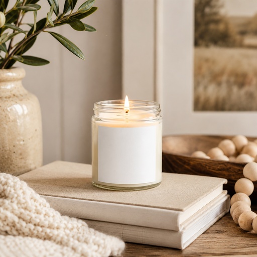 Candle Clear Jar 4oz