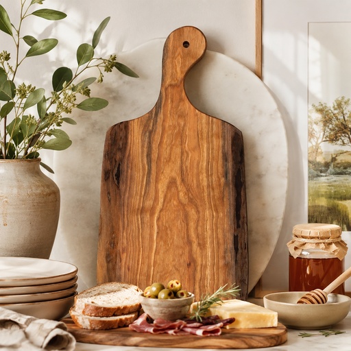 [K32] Live Edge Artisan Wood Serving Board