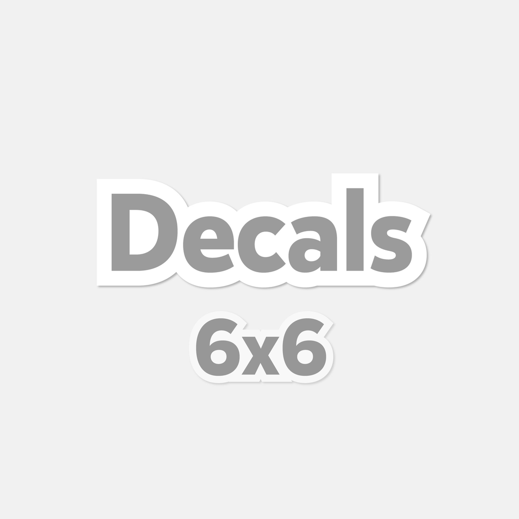 Kiss Cut Stickers - 6