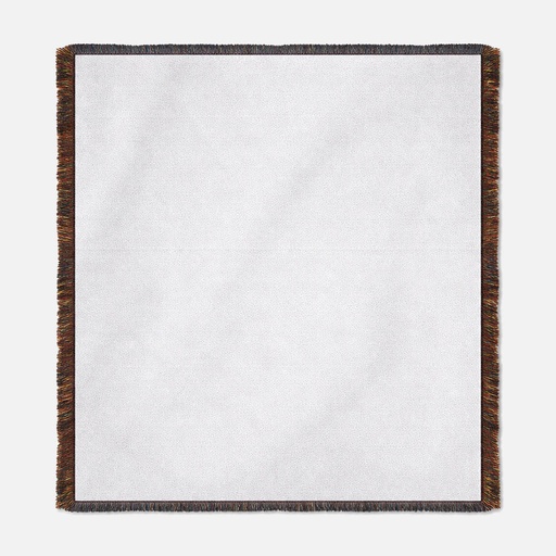 [H19] Woven Blanket Tapestry Throw 54" x 60"