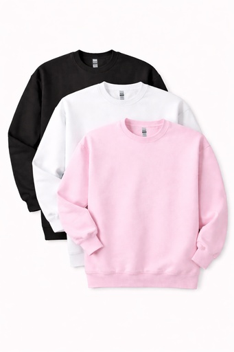 DTG Unisex Crew Neck Sweatshirt Gildan 18000