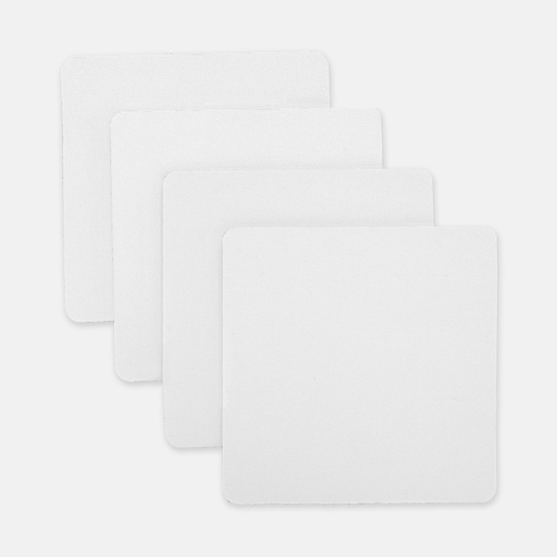 [H02-SQ] Coaster Neoprene Back (Square) 4PK